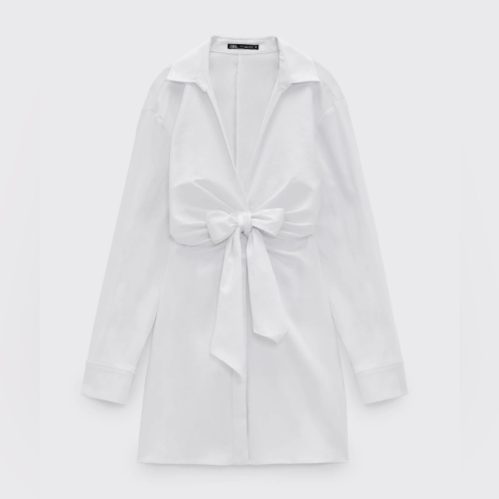 Stretch Poplin Dress